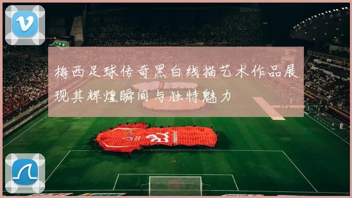 梅西足球传奇黑白线描艺术作品展现其辉煌瞬间与独特魅力
